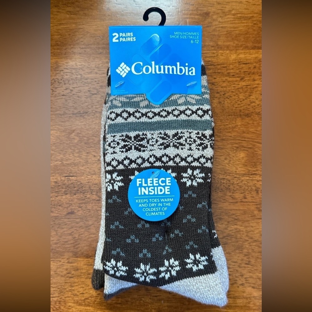 Columbia Socks Men’s 6-12
